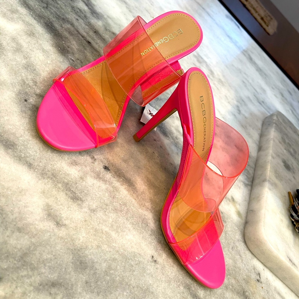 BCBG Pink Heels -NWT